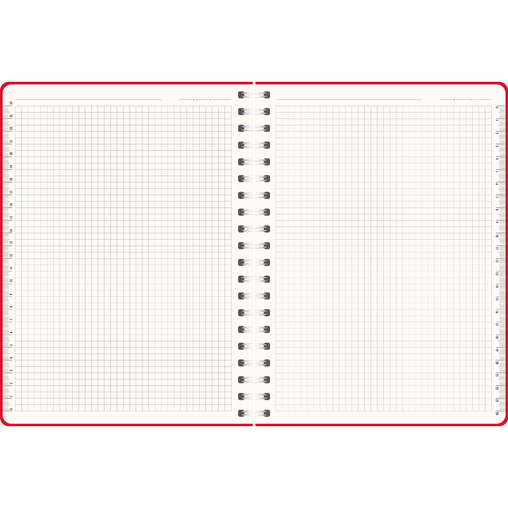 Bağcılar-17x24-TRK Spiralli Tarihsiz Defter
