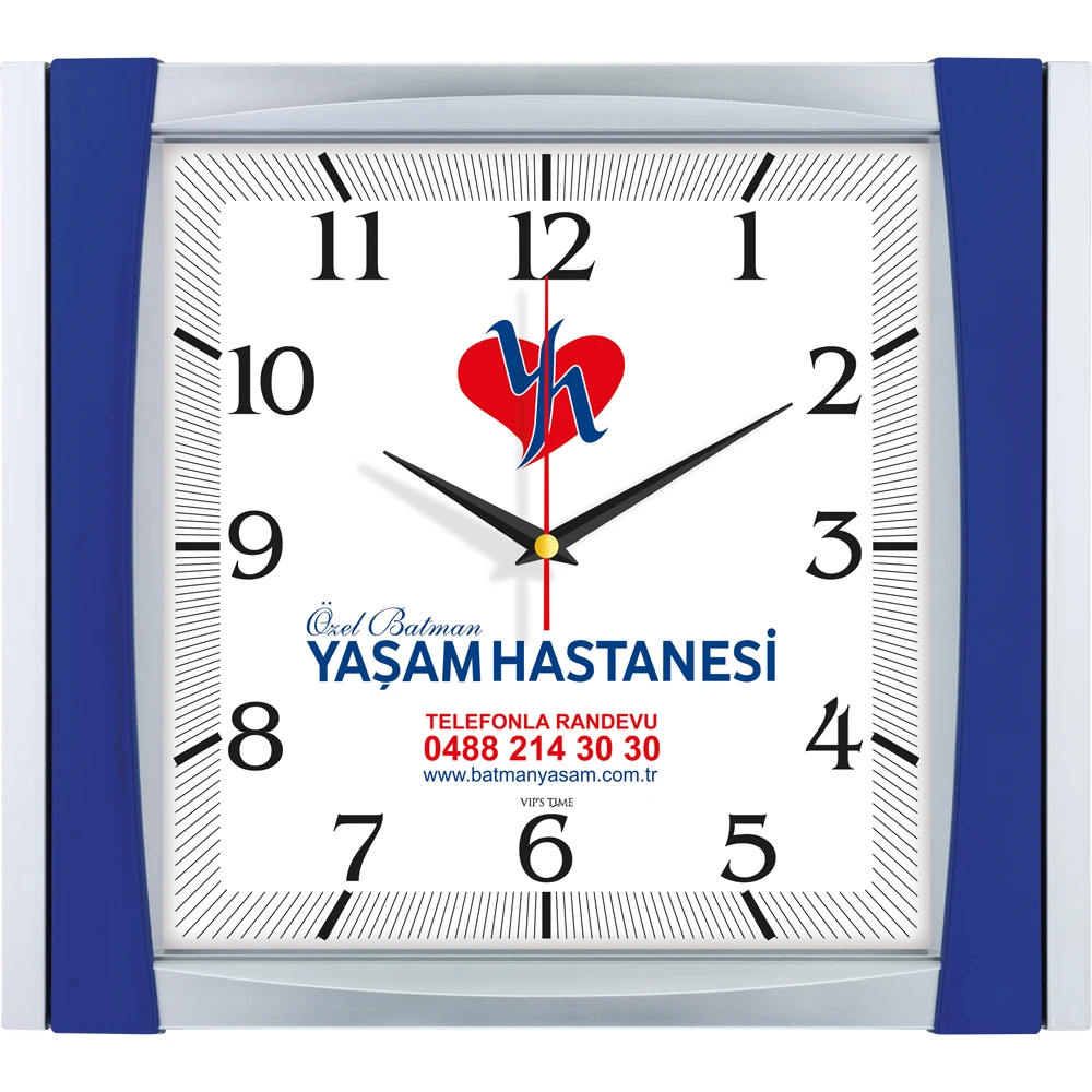 V30-515-L Plastik Duvar Saati